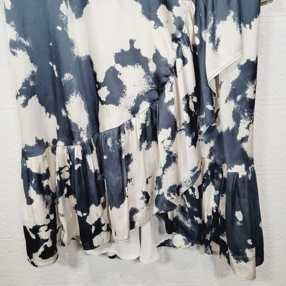 Bardot Tie Dye print mini satin dress - Picture 3 of 16
